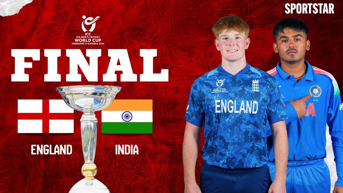 India vs England Live Cricket Score, Under-19 World Cup Final; Mhatre wins toss, IND U19 opts to bat; Suryavanshi, Aaron open